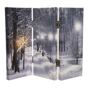 CUADRO PLEGABLE CON LEDS 2,8x48x38cm 8 LEDS