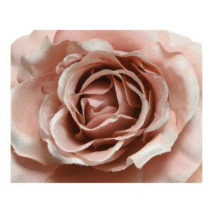 ROSA CON CLIP DE POLIESTER COLORES SURTIDOS Ø8,5x14cm