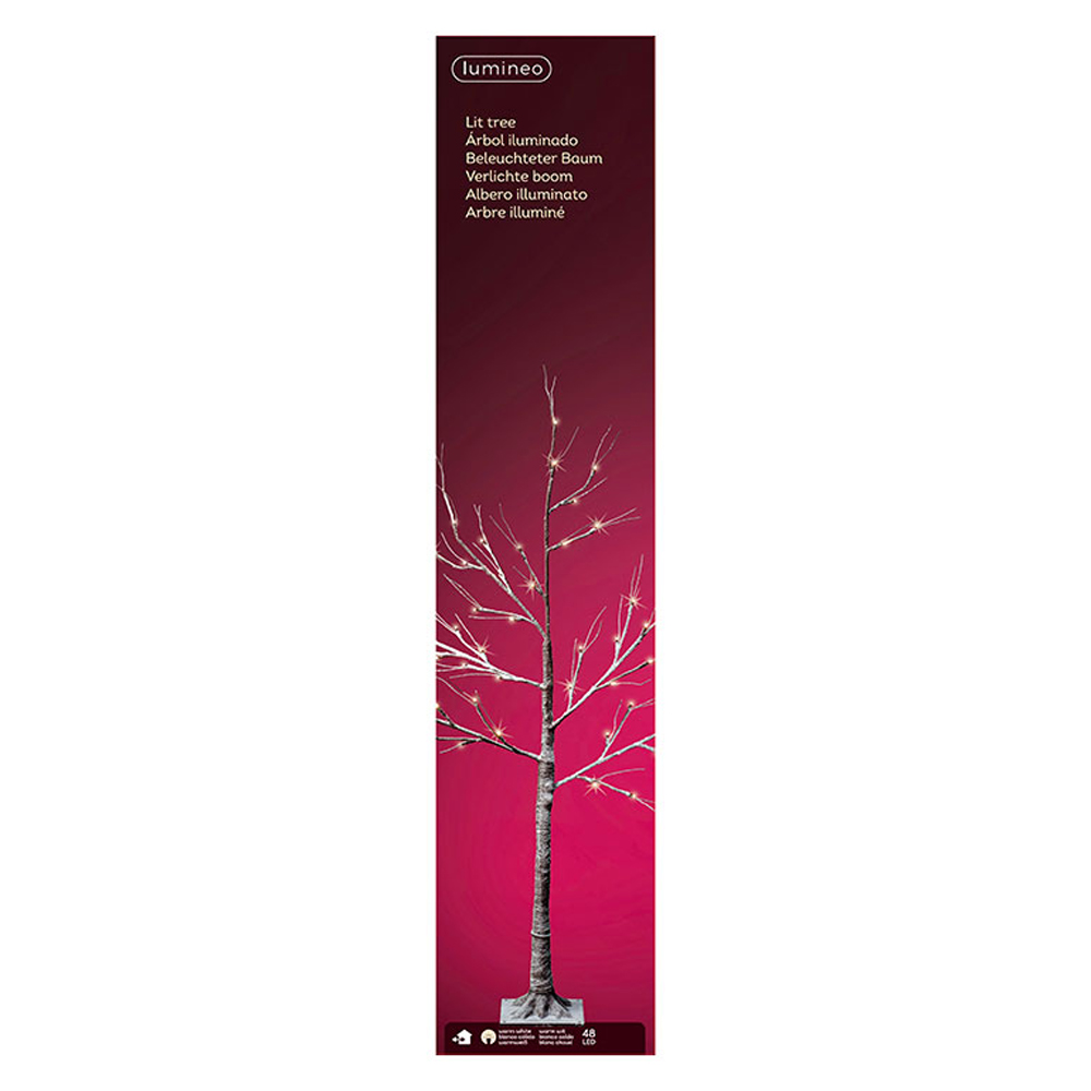 ÁRBOL LED CON EFECTO RAMAS NEVADAS PARA EXTERIOR. 492348