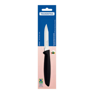 CUCHILLO PARA LEGUMBRES Y FRUTAS 3" PLENUS NEGRO TRAMONTINA