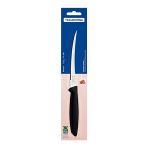CUCHILLO PARA TOMATES 5" PLENUS NEGRO TRAMONTINA