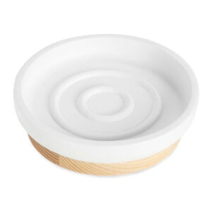 JABONERA POL BLANCA M. FRESNO Ø11,5x3cm BA22081 ANDREA HOUSE