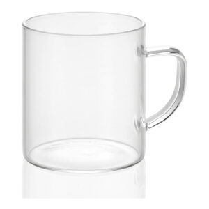 SET 2 TAZAS DE VIDRIO 300ml Ø7,5x8,5cm MS19209 ANDREA HOUSE