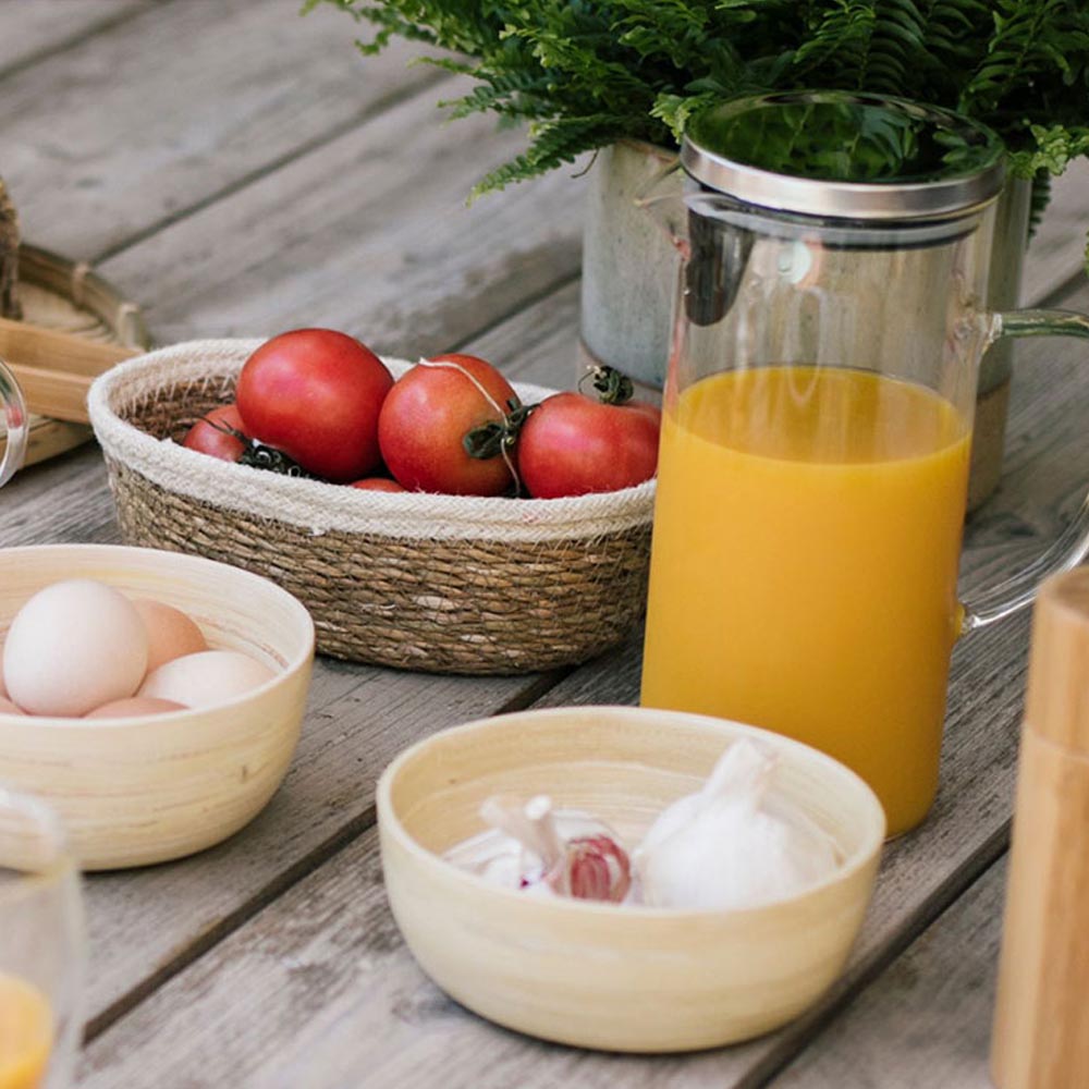 JARRA VIDRIO 1,5 L T/METÁLICA 17x9,5x22,5cm MS70098 ANDREA HOUSE - Imagen 3