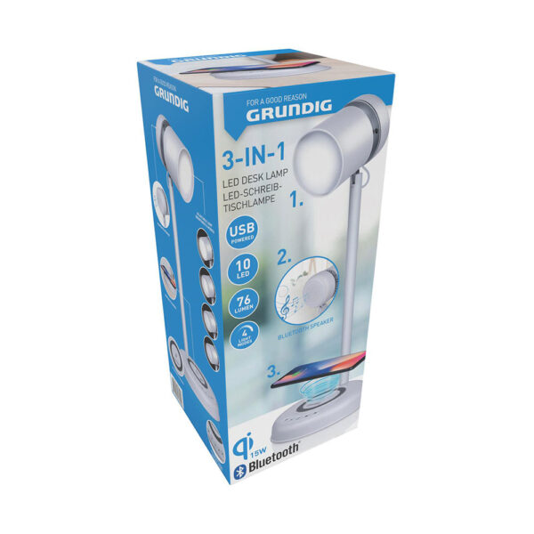 LÁMPARA DE ESCRITORIO LED 3 EN 1 MODELO B GRUNDIG - Imagen 3