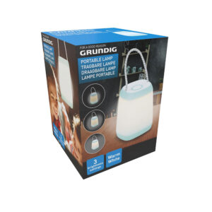 LÁMPARA PORTÁTIL CON CUERDA GRUNDIG
