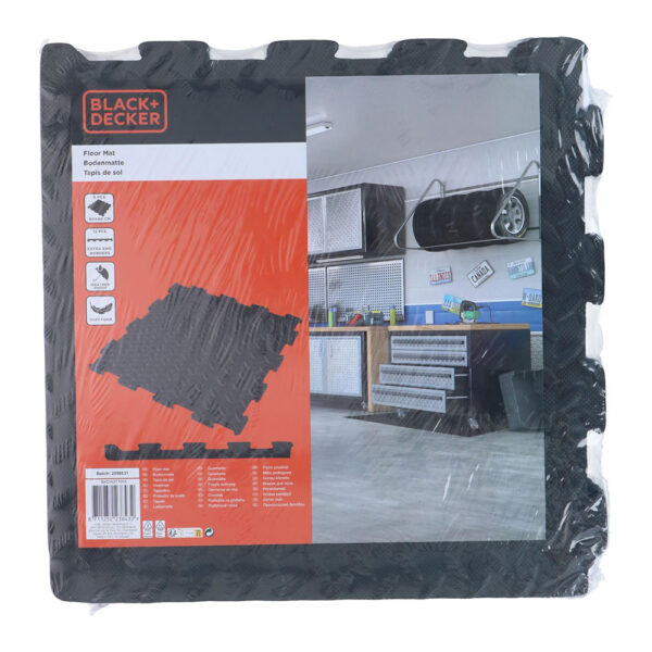BALDOSAS DE ESPUMA EVA 6 PIEZAS BLACK+DECKER - Imagen 2