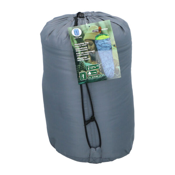 SACO DE DORMIR GRIS CAMP ACTIVE