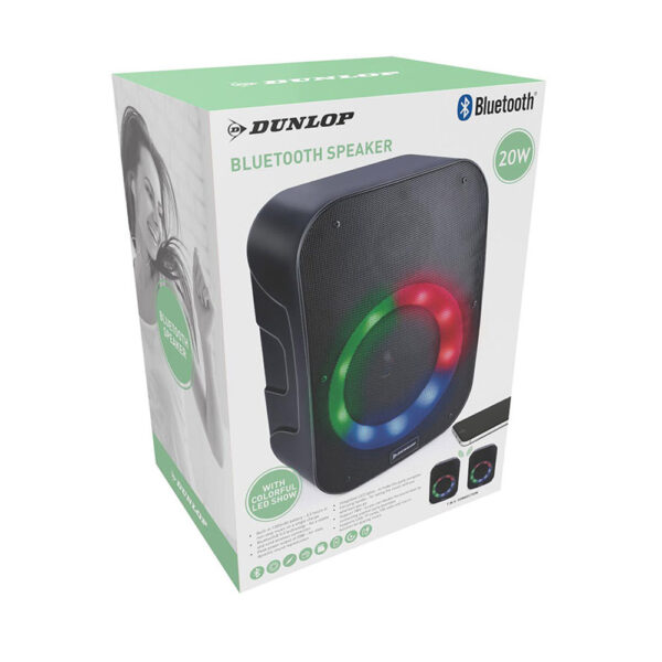 ALTAVOZ BLUETOOTH TWS 20W DUNLOP - Imagen 4