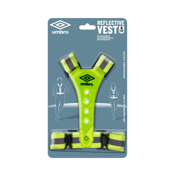 CHALECO REFLECTANTE AJUSTABLE UMBRO - Imagen 2