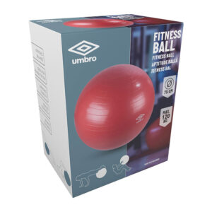 PELOTA DE FITNESS Ø75 cm ROJA UMBRO