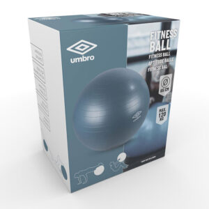 PELOTA DE FITNESS Ø65 cm AZUL UMBRO