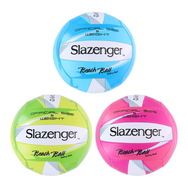 PELOTA DE VOLEIBOL DE PLAYA TALLA 4 , COLORES VARIADOS. SLAZENGER - Imagen 3