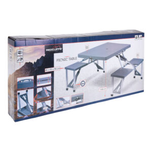 CONJUNTO PLEGABLE PARA PICNIC 85,5x65x66cm REDCLIFFS