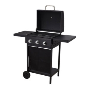 BARBACOA DE GAS DE 3 FUEGOS 139x56,5x106cm VAGGAN
