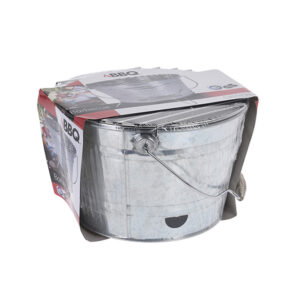 BARBACOA DE ZINC MODELO BARRIL Ø27cm BBQ