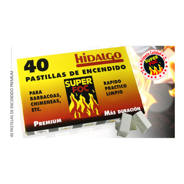 PACK 40 unid. PASTILLAS DE ENCENDIDO 08101 SUPER FOC
