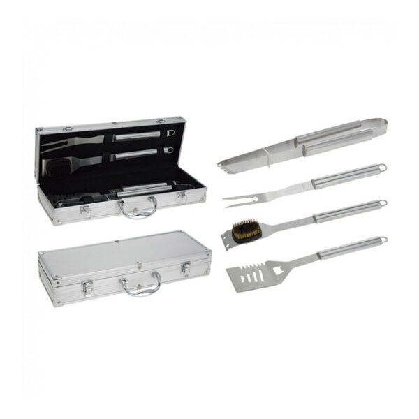 CONJUNTO DE 4 UTENSILIOS PARA BARBACOA