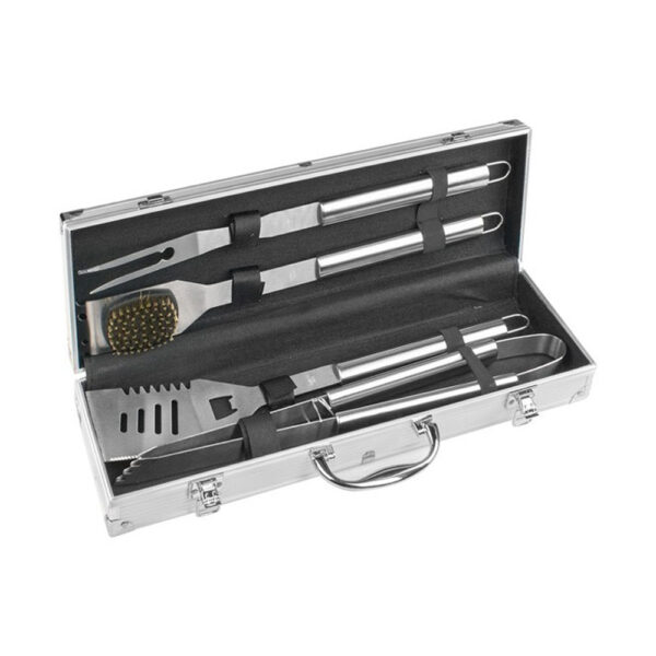 CONJUNTO DE 4 UTENSILIOS PARA BARBACOA - Imagen 2