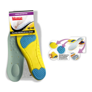 PLANTILLA PARA CALZADO VISCOESPORT T: 42-45 HIDALGO