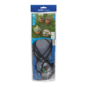 KIT STOPPER 8 l/h. (2 l/h POR ESTACA) AUTOCOMPENSADO Y ANTIDRENANTE CON ESTACA 906301 AQUA CONTROL