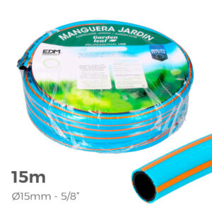 MANGUERA DE JARDIN ANTI-TORSIÓN  Ø INTERIOR 15mm Ø EXTERIOR 20mm (5/8") - ROLLO 15m