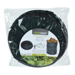 SACO DE JARDIN CON MUELLE Ø45x55cm COLOR VERDE 85L PROGARDEN