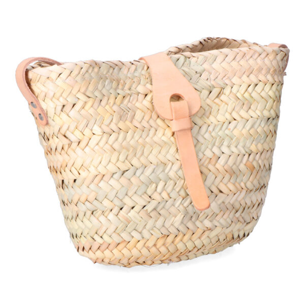 BOLSO PLANO CON PRESILLA Y ASA BANDOLERA 2 COLORES SURTIDOS - Imagen 2