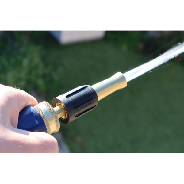 LANZA REGULABLE DE LATON CON GRIP DE CAUCHO Y ROSCA HEMBRA 3/4" AQUA CONTROL - Imagen 3
