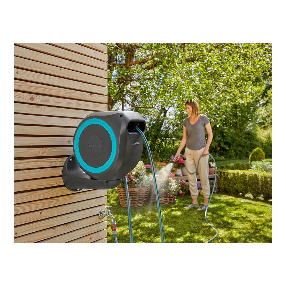 PORTAMANGUERAS AUTOMATICO ROLLUP 15m 18600-20 GARDENA - Imagen 3