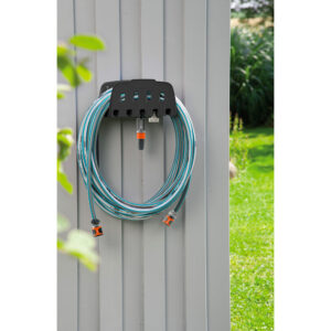 MANGUERA CLASSIC Ø13mm (1/2") ROLLO 20m CON ACCESORIOS+SOPORTE. GARDENA