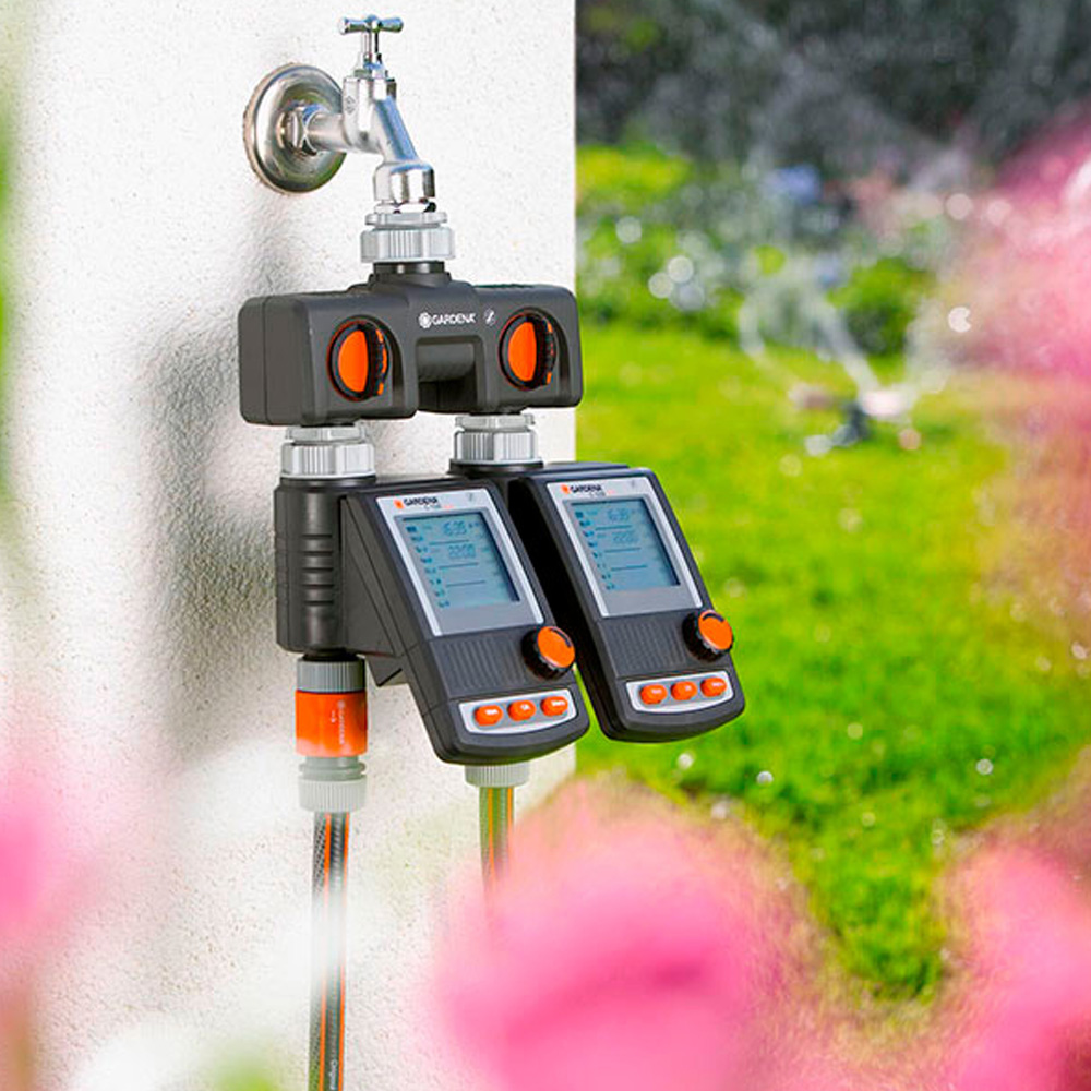 DISTRIBUIDOR 2 VÍAS CON ADAPTADOR GARDENA - Imagen 3