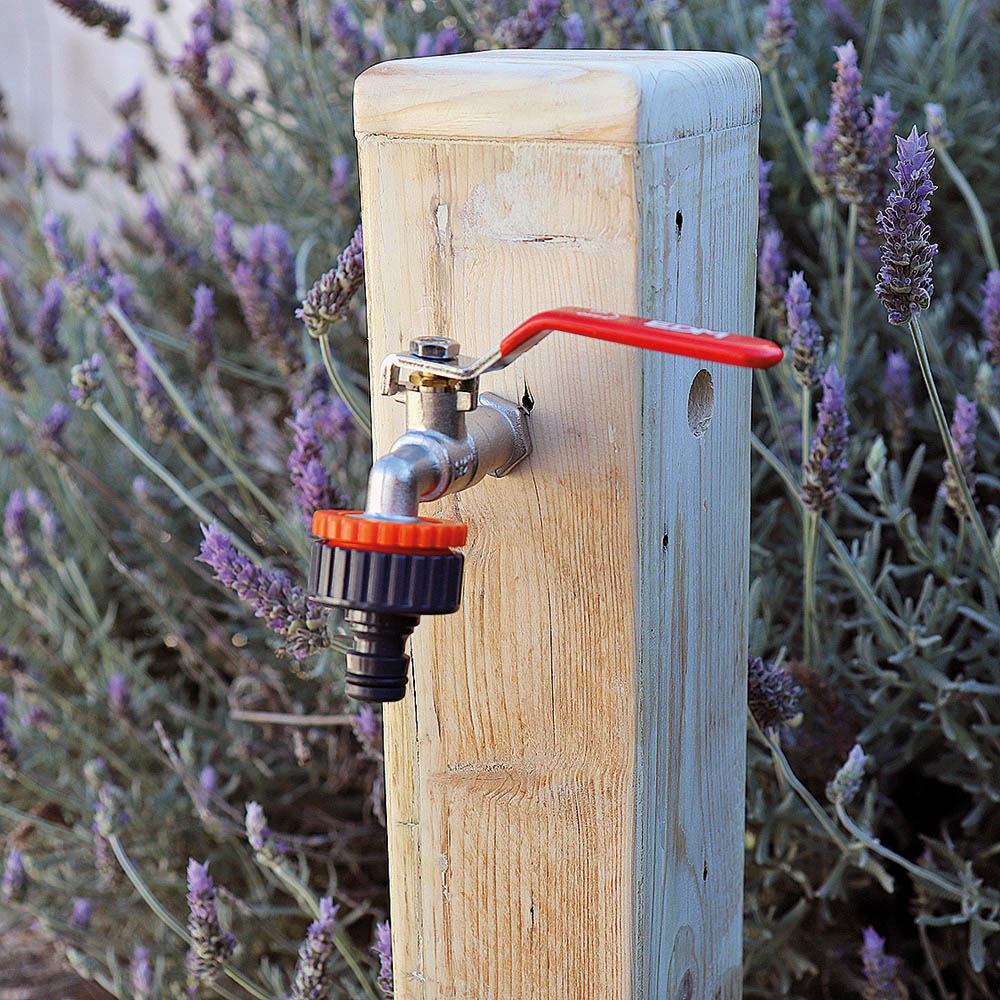 ENCHUFE RÁPIDO CON ADAPTADOR ROSCA HEMBRA Ø26,5 Y Ø33,1mm, 1" Y 3/4"