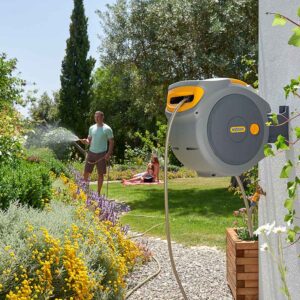 PORTAMANGUERA AUTOREEL CON 20m DE MANGUERA 100-000-866 HOZELOCK