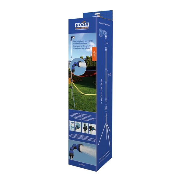 DUCHA DE JARDIN CON TRIPODE 130-210cm BLUE BIRD - Imagen 5
