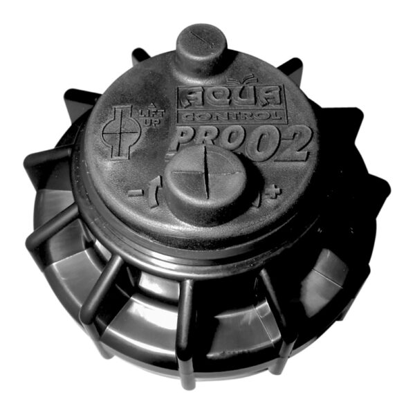 TURBINA (ASPERSOR EMERGENTE) 10,5cm PRO 02. ALCANCE 4-9m. AQUA CONTROL - Imagen 2