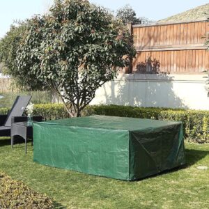 FUNDA DE PROTECCIÓN. CUBRE MESA Y SILLAS 325x205x90cm 100g/m²