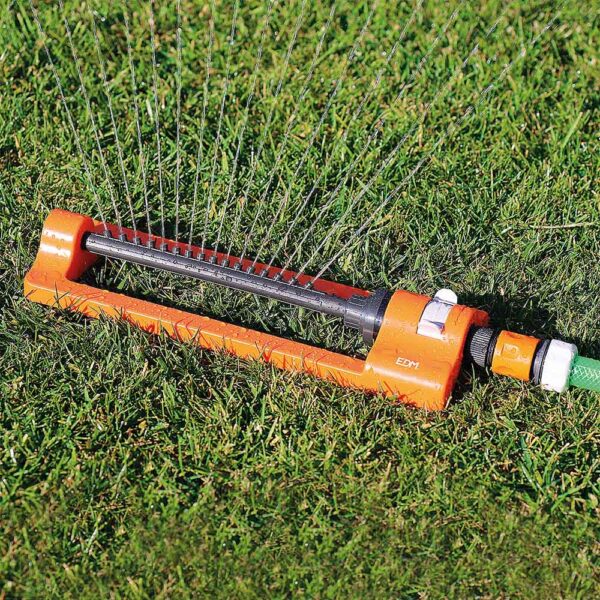 ASPERSOR OSCILANTE REGULABLE SOBRE 250m² CON ENCHUFE RAPIDO