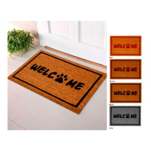 FELPUDO 60x40cm MODELO WELCOME HUELLA
