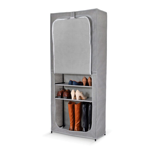 ARMARIO ZAPATERO DOBLE CON FUNDA 160x68x30cm JOBGAR