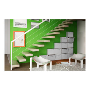 ZAPATERO HARMONY BOX GRIS 51x19x39cm