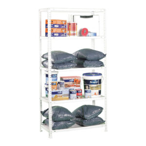 KIT ESTANTERÍA METÁLICA COMFORT 5/300 BLANCO SIMON RACK