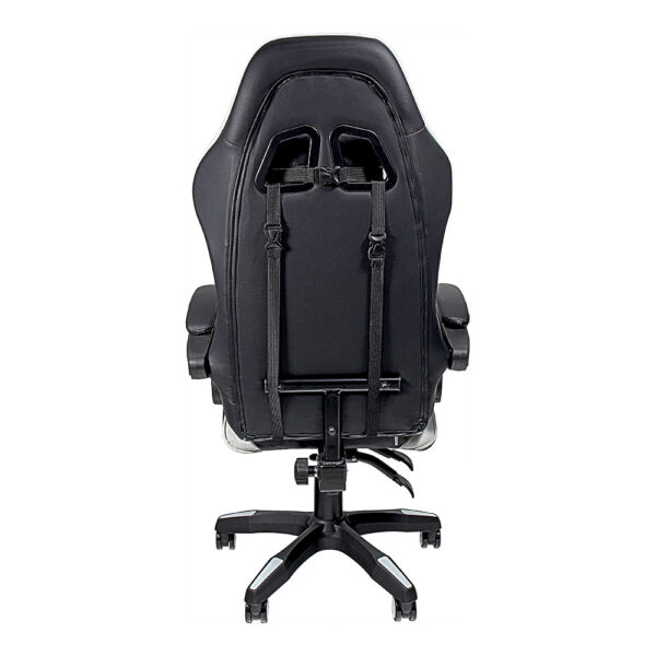 SILLA GAMING ERGONÓMICA NEGRA Y BLANCA - Imagen 3