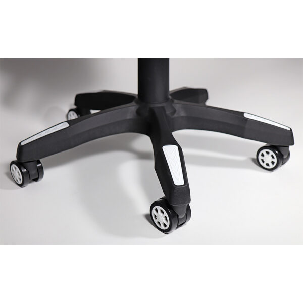SILLA GAMING ERGONÓMICA NEGRA Y BLANCA - Imagen 9