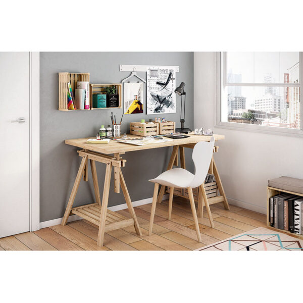TABLERO MADERA MACIZA DE PINO, 140x70x3cm ASTIGARRAGA - Imagen 6