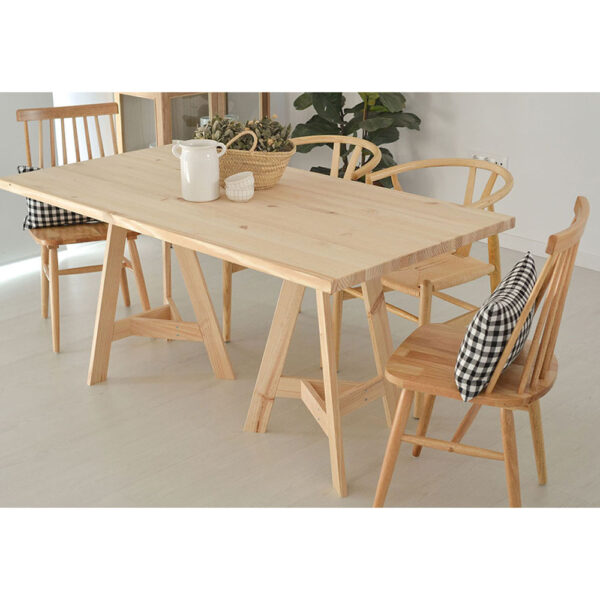 TABLERO MADERA MACIZA DE PINO, 160x80x3cm ASTIGARRAGA