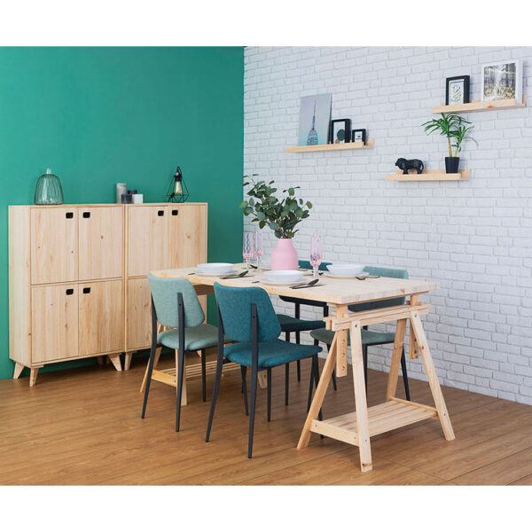 TABLERO MADERA MACIZA DE PINO, 160x80x3cm ASTIGARRAGA - Imagen 2