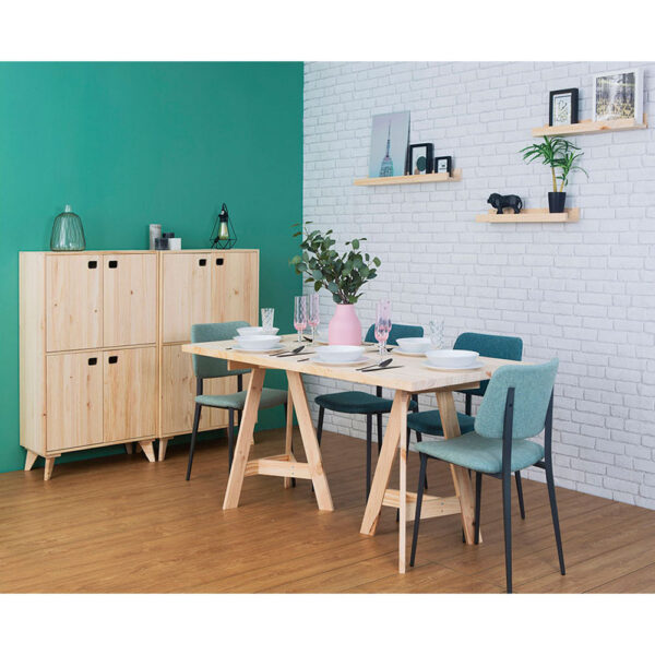 TABLERO MADERA MACIZA DE PINO, 160x80x3cm ASTIGARRAGA - Imagen 6
