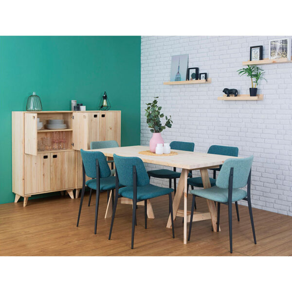 TABLERO MADERA MACIZA DE PINO, 160x80x3cm ASTIGARRAGA - Imagen 7