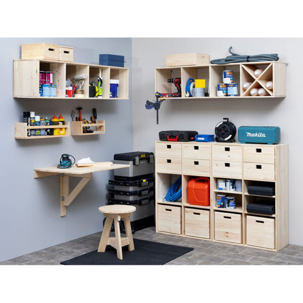 MESA PLEGABLE MADERA DE PARED, 79x59x2cm. ASTIGARRAGA - Imagen 7